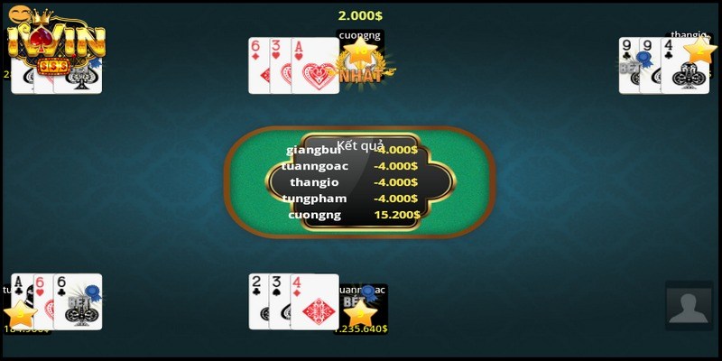 Các kiểu cược phổ biến trong game bài ba cây