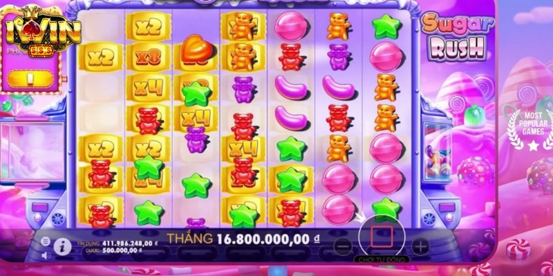 Luật chơi cơ bản trong game Candy Spin dễ hiểu cho anh em