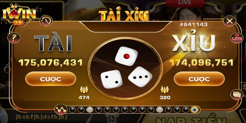 Hệ thống Live tài xỉu iWin quay trực tiếp và hiển thị kết quả ngay lập tức