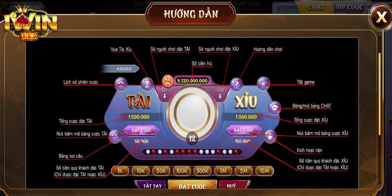 Thời gian diễn ra một ván đấu tài xỉu 